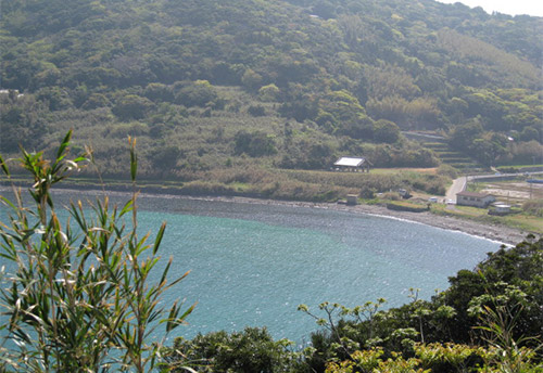 平戸 田ノ浦の入江（筆者撮影）